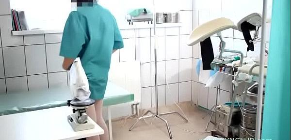  teen girl on a gynecological chair. full inspection! (34)
